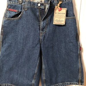 U.S. Polo Jean Cargo Shorts size 34